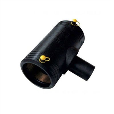 High Strength HDPE Pipe Fittings Butt Fusion Reducing Tee ODM