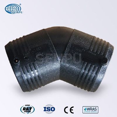 Transition HDPE Electrofusion Elbows 45 Degree High Density