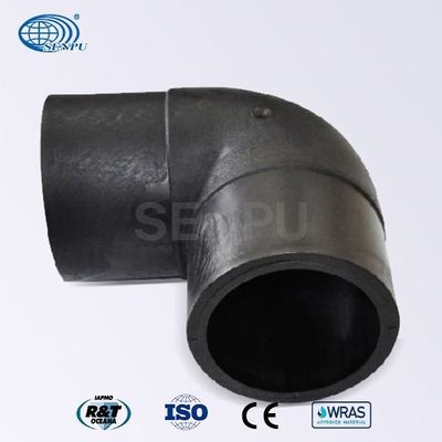Lightweight Butt Fusion HDPE 90 Degree Elbow Corrosion Resistance