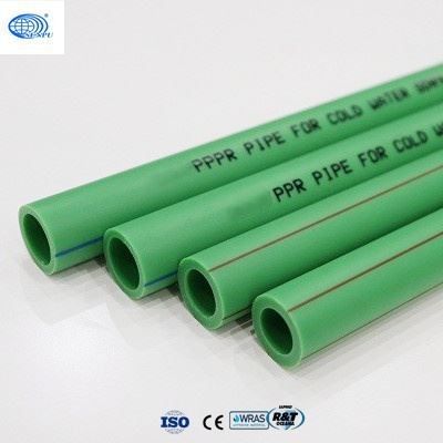 Anti UV Plastic Drinking Water PPR Pipe 20mm High Strength
