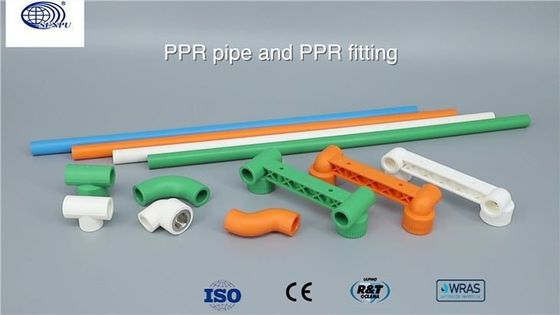 Custom 4m 6m PPR Pipes And Fittings OEM PN12.5-25MPa
