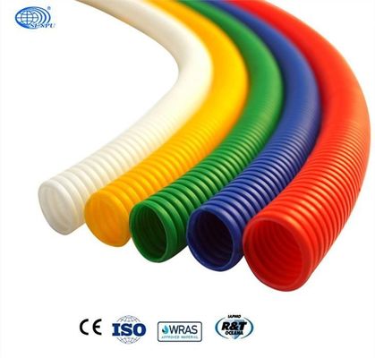 Flexible HDPE Corrugated Pipe For Electrical Conduit Fire Resistant