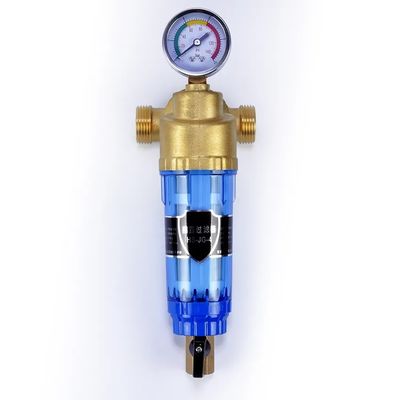 Brass Household Backwash Tap Water Filter Stainless Steel Mesh Water Prefilter