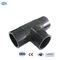 EN 1555-3 BF Plastic Pipe Fitting Equal Tee 110mm Butt Fusion Welding