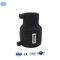 DN20 DN63 Plastic Pipe Fitting Black HDPE Reducing Coupler Socket Fusion Tee
