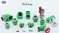 Senpu Custom PPR Pipes Fittings Green Poly PPR Reducing Socket 3 Inch