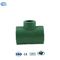 Green PPR Reducing Tee DIN16962 PPR Pipes Fittings Quick Coupling