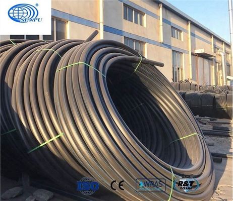 Plastic Flexible HDPE Pipe Roll DN20mm Black Polyethylene Water Pipe