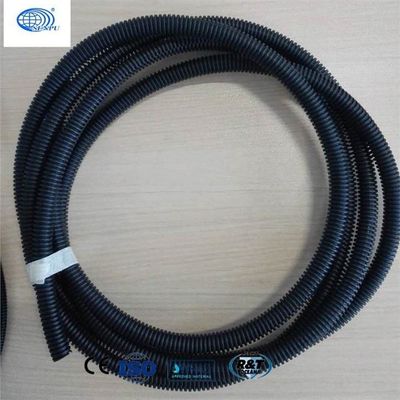 PE Nylon Colored HDPE Corrugated Pipe Single Wall IP65 Waterproof