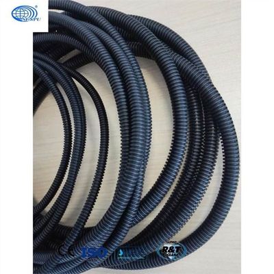 PE Nylon Colored HDPE Corrugated Pipe Single Wall IP65 Waterproof