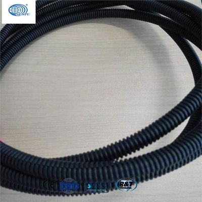 PE Nylon Colored HDPE Corrugated Pipe Single Wall IP65 Waterproof