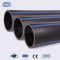 Trenchless HDPE Solid Wall Pipe Friction Resist High Water Carrying Capacity