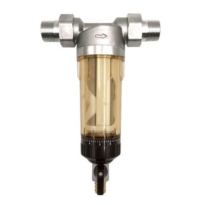 Home In Line Brass Pre Filter Sediment Sand Pipeline Water Filter