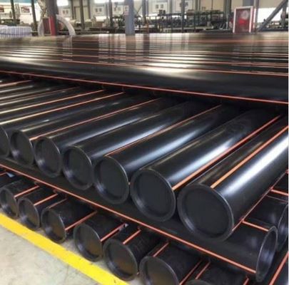 Large Diameter Natural Gas PE Pipe HDPE PE100 SDR11 Anti UV